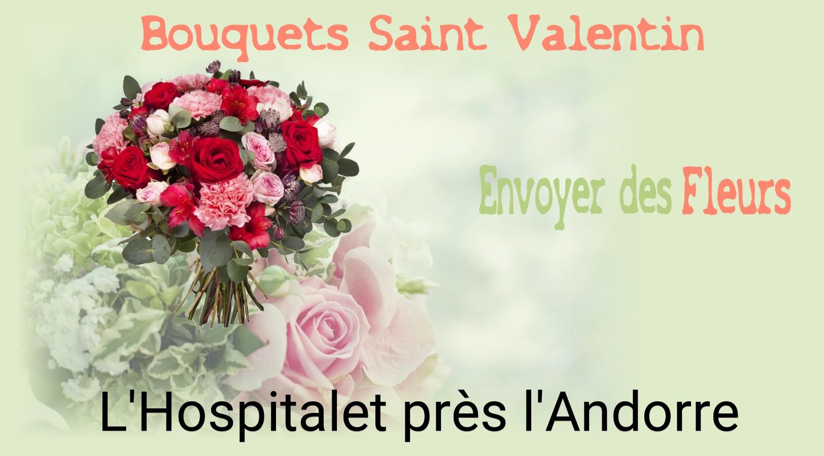 Roses de Saint-Valentin livrées à L'Hospitalet-près-l'Andorre